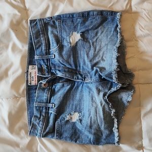 Abercrombie Kids girls shortie shorts